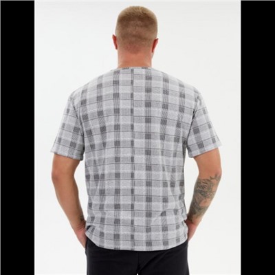 Футболка Титан (Серая клетка)