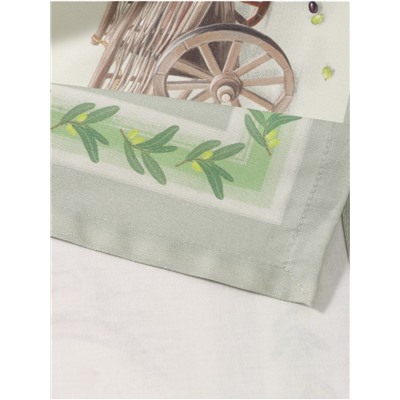 Набор кухонный «Этель» Olivia, скатерть 110×145±3 см, салфетки 40×40 см-4 шт., 100% хлопок