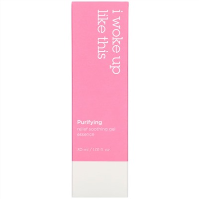 I Woke Up Like This, Purifying, Relief Soothing Gel Essence, 1.01 fl oz (30 ml)