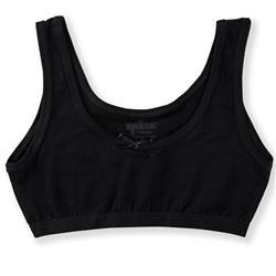 4768-02 Топ для девочки черный (BAYKAR)