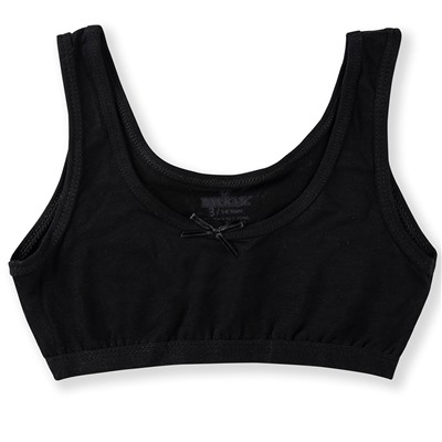 4768-02 Топ для девочки черный (BAYKAR)
