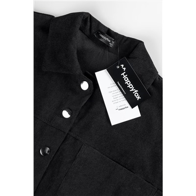 Женский вельветовый костюм с брюками джоггерами Happyfox