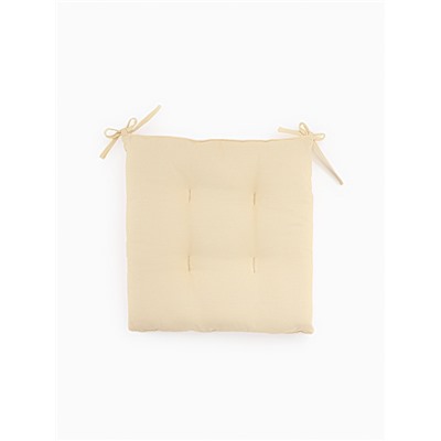 Подушка на стул «Этель» Home, 42×42 см, бежевая