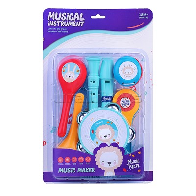 Набор музыкальных инструментов "Юный музыкант" в коробке