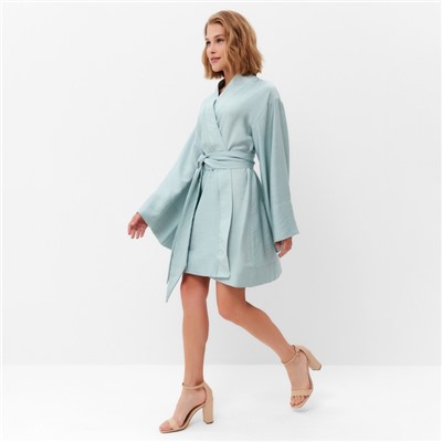 Платье мини женское MINAKU: Enjoy, зелёное, размер 50-52