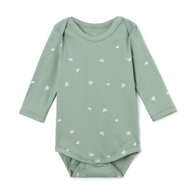 Боди детское MINAKU, рост 68-74 см, оливковое