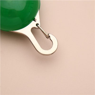 Маячок «Сфера», 3 режима свечения, пластик, металл, зелёный