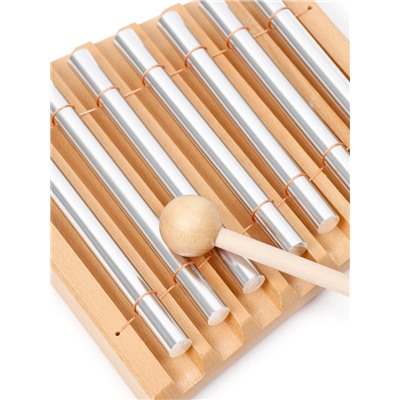 Музыкальный инструмент Бар Чаймс Music Life 7 тонов, молоточек в комплекте