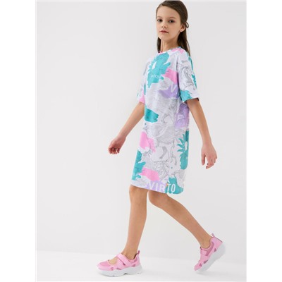 Платье трикотажное для девочек