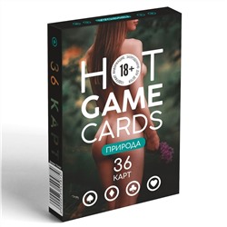 Игральные карты Hot Game Cards «Природа»