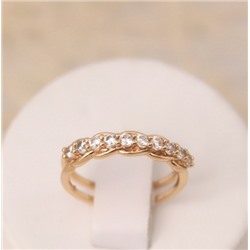 Кольцо позолота  Н01-15332 размер 16-17 17.5-18.5