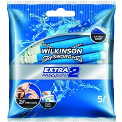Станок для бритья одноразовый Schick (Wilkinson Sword) EXTRA-2 Precision (5шт.)