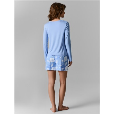 КОМПЛЕКТ ЖЕНСКИЙ (ДЖЕМПЕР, ШОРТЫ) 592660