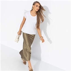 Футболка с декоративными рукавами, Сила мягкости