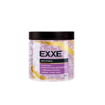 EXXE Морская соль для ванны 600г Антистресс Anti-stress