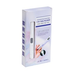 Машинка для маникюра LMM-01-05, 5 насадок, 2 Вт, АКБ, белый