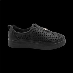 Мокасины ВК583-1 черные