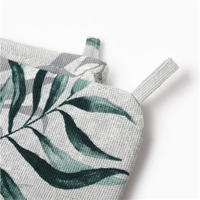 Набор кухонный «Доляна» Tropics: варежка 20×27 см, прихватка 19×19 см, 100% хлопок, 164 г/м²