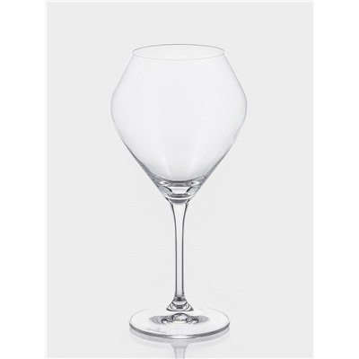 Бокалы для вина «Брависсимо», 620 мл, набор 6 шт., стекло, прозрачные