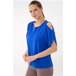 Блузка Аура (синий)
