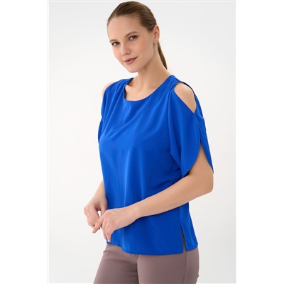 Блузка Аура (синий)