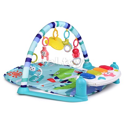 Коврик развивающий "Мир животных" в коробке