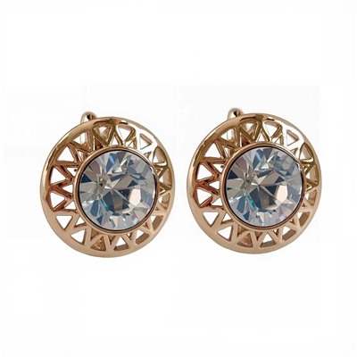 Серьги с кристаллами Swarovski