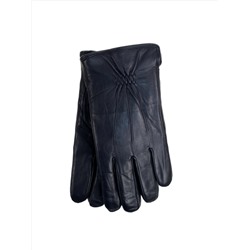 Перчатки мужские из натуральной кожи цвет черный