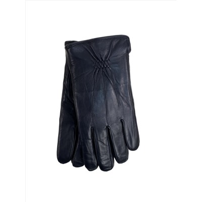 Перчатки мужские из натуральной кожи цвет черный