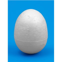 Набор заготовок из пенопласта, Яйцо, 7 см, 6 шт.