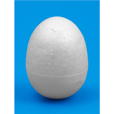 Набор заготовок из пенопласта, Яйцо, 7 см, 6 шт.