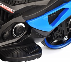 Детский электромотоцикл ROCKET "Байк",1 мотор 20 ВТ,синий