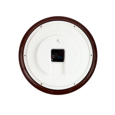 УЦЕНКА Часы настенные интерьерные «Рубин», бесшумные, d=35 см, коричневые