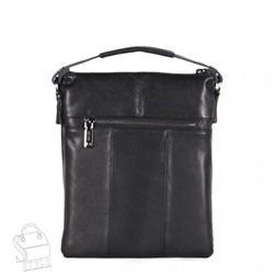 Сумка мужская кожаная 7612Z black Zinimxs