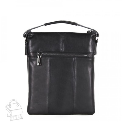 Сумка мужская кожаная 7612Z black Zinimxs