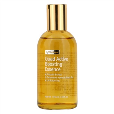 Wishtrend, Quad Active Boosting Essence, активирующая бустер эссенция, 100 мл (3,38 жидк. унций)