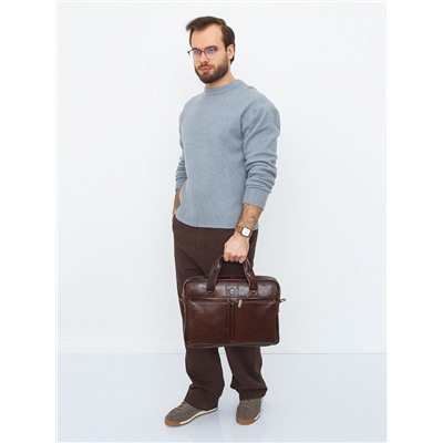 Портфель 11017Z brown Zinimsk