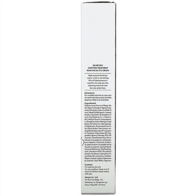 Secret Key, Starting Treatment Rose Facial Eye Cream, 1.41 oz (40 g)