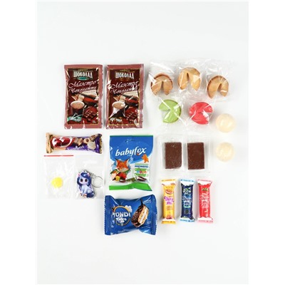 Адвент-календарь новогодний на 12 дней, сладкий подарок «Новогодние лошадки»