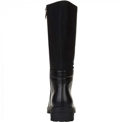 211833 черн Сапоги деми для девочек (32-37)/12