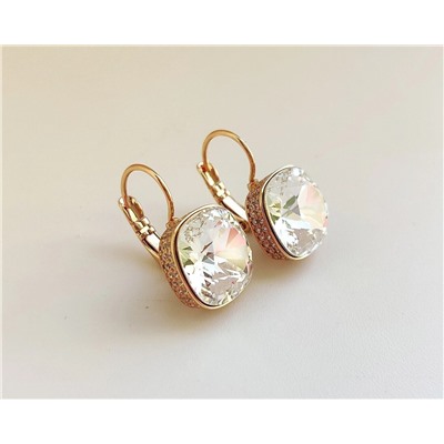 Серьги с кристаллами Swarovski