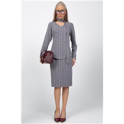 Блузон Студио (полоска/серый)