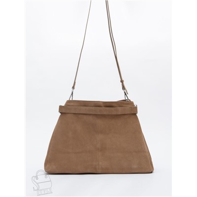 Сумка женская кожаная 6149Q sand Polina&Eiterou  в Новосибирске