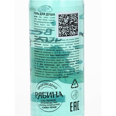 Гель для душа «На волне чила», аромат моря, 100 мл