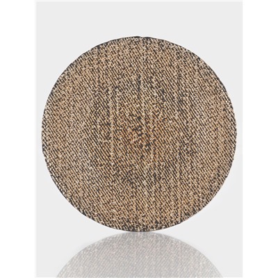 Тарелка подстановочная Magistro Bronze, d=33 см, стекло, золотистый