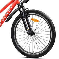 Велосипед 26" Rocket Vela 1.0, цвет красный, размер 17"