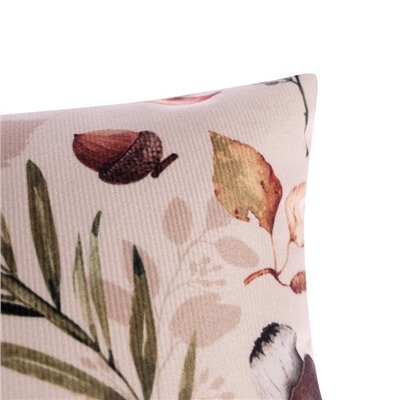 Подушка декоративная «Этель» Natural time, 40×40 см, велюр