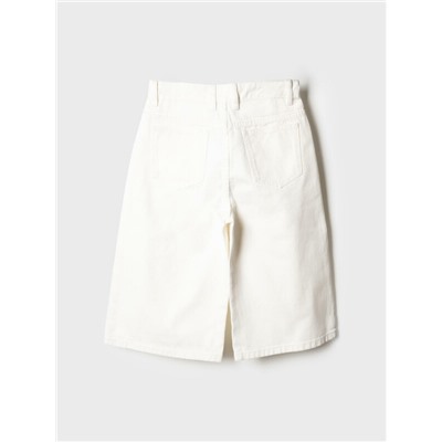 Шорты текстильные джинсовые для девочек