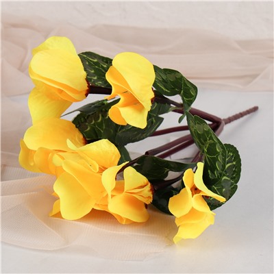 Цветок искусственный Цикломен 39 см / W367108 /уп 600/