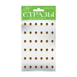 Наклейки-стразы №40 "КЛАССИКА-4" 10 мм 6 цв. 2-100/4 Альт